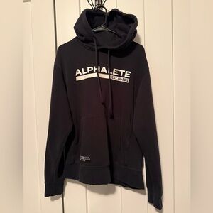 Black Alphalete Sweatshirt Hoodie